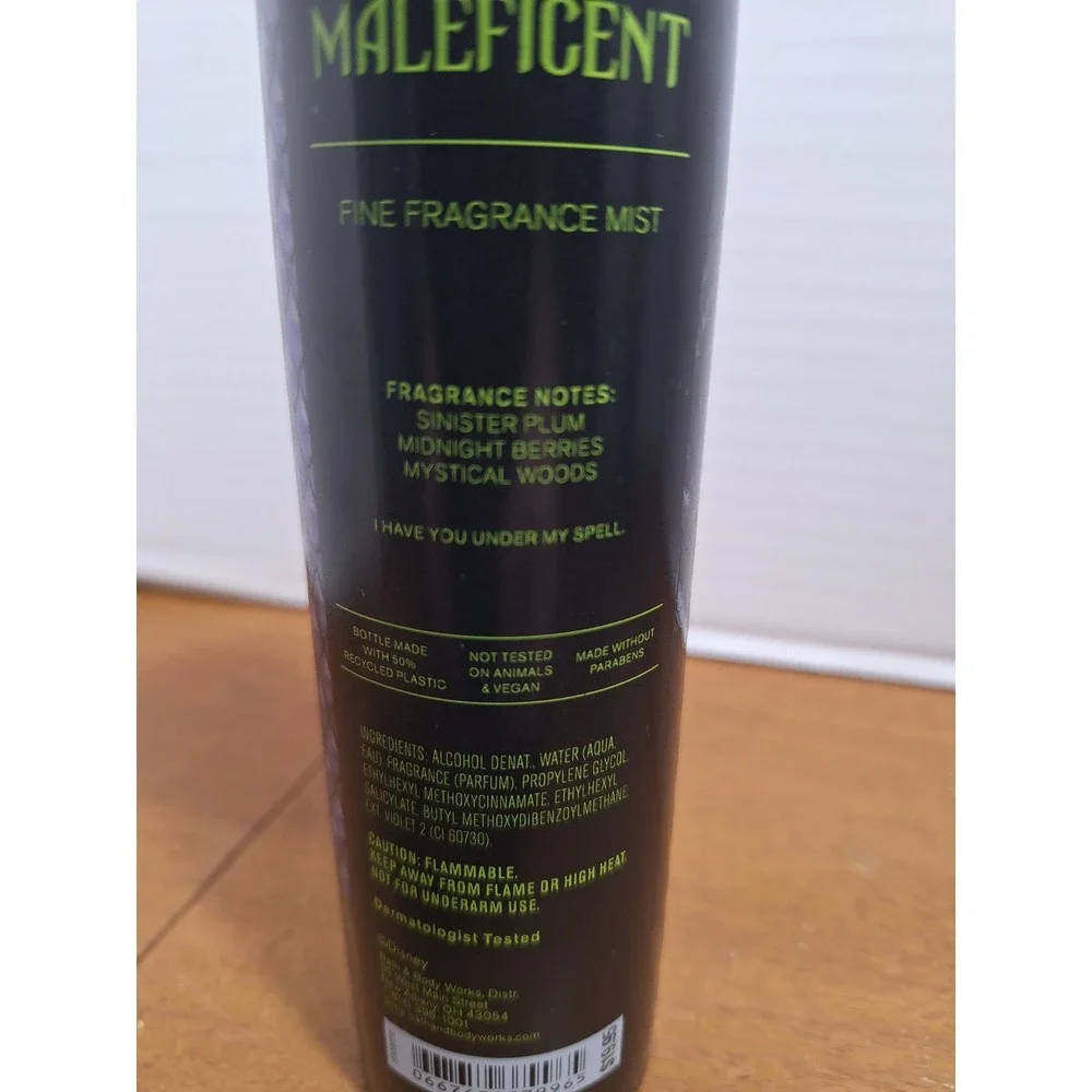 Bath & Body Works Disney Villains Maleficent Fragrance Mist 8oz Sinister Plum